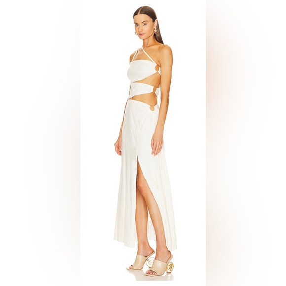 NWT Cult Gaia Therese Linen Dress - Picture 6 of 13